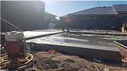Stage 11: Concrete Curing is about to get done.